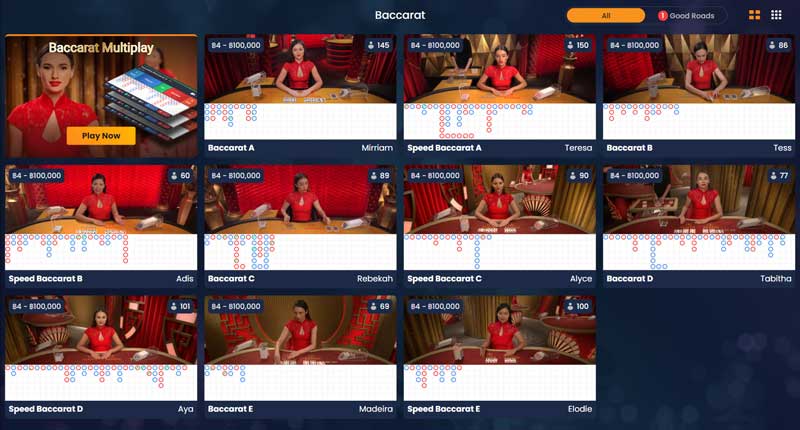 baccarat pragmatic play